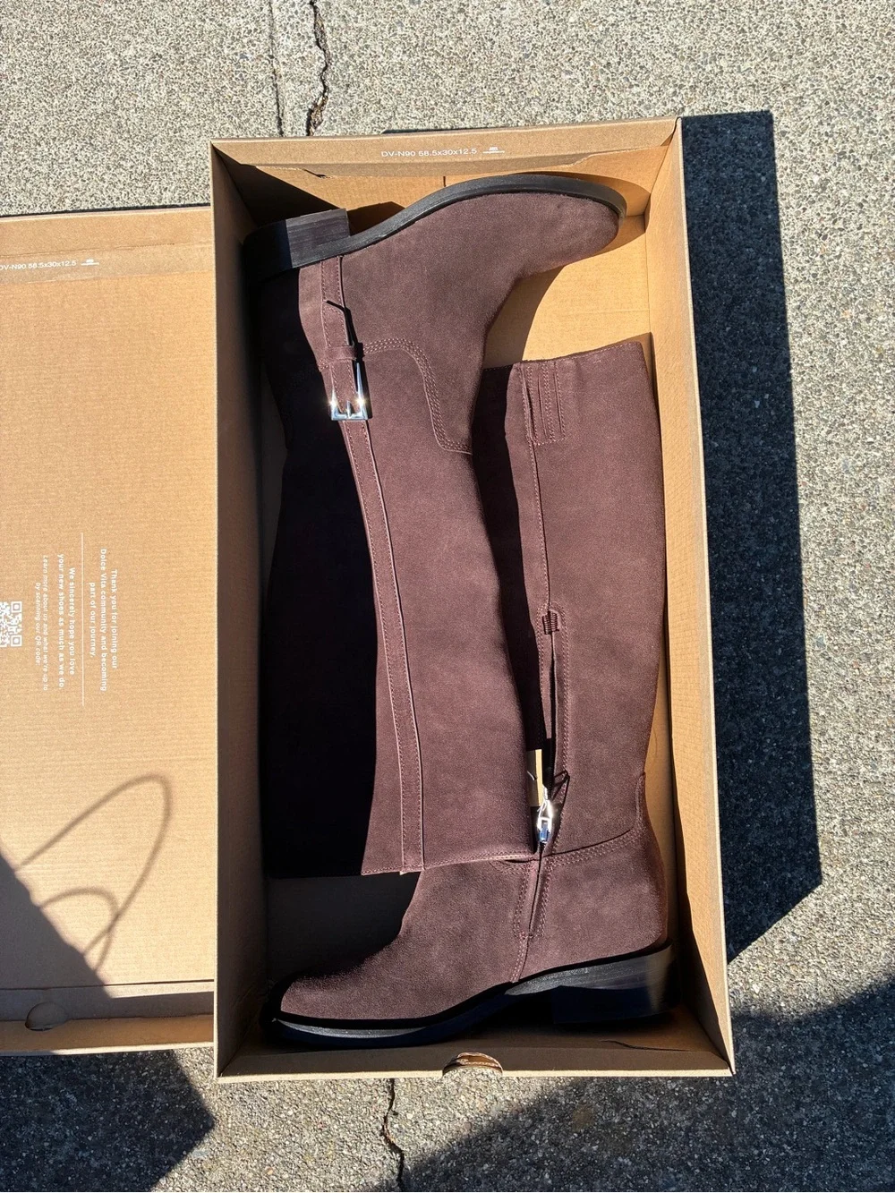 Dolce Vita Mahogany Suede Kilian H20 boots NEW IN BOX size 9